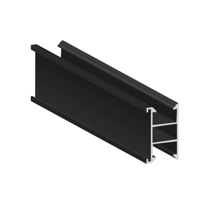 MOUNTING RAIL L3700 (30x50) BLACK