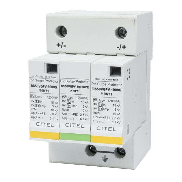 DC OVERVOLTAGE LIMITER TYPE 1+2 DS50VGPVS-1000G/12KT1 (C482313)