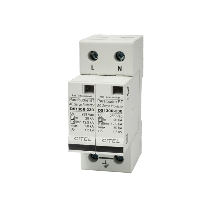 OVERVOLTAGE LIMITER AC CITEL TYPE 1+2 DS132R-230 (C571522)