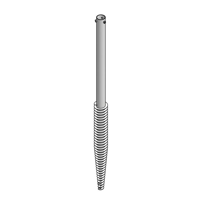 GROUND SCREW WS004/WS006 76/1600